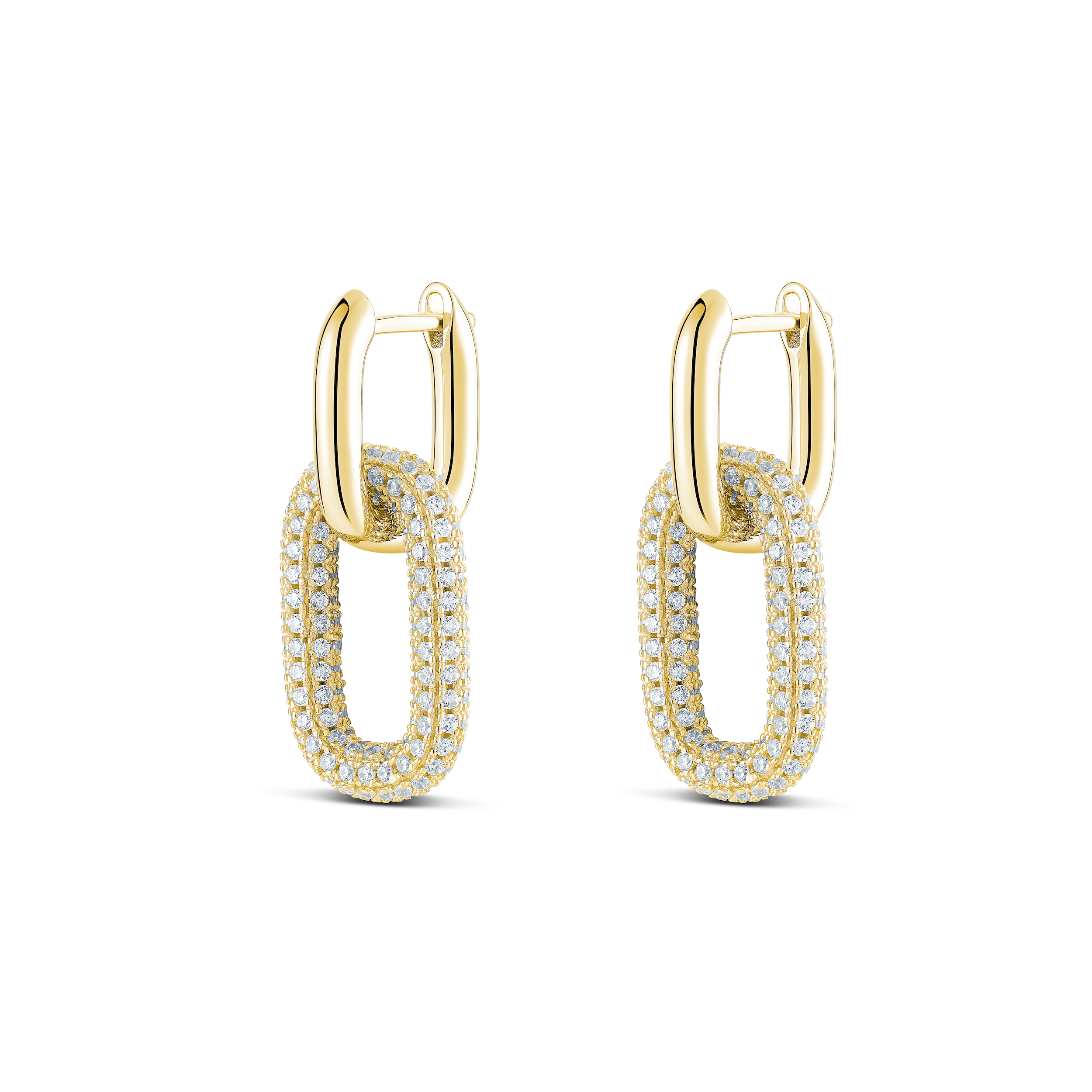 CONVERTIBLE SQUARE HOOPS, SMALL