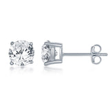 APRIL BIRTHSTONE SWAROVSKI STUD EARRINGS